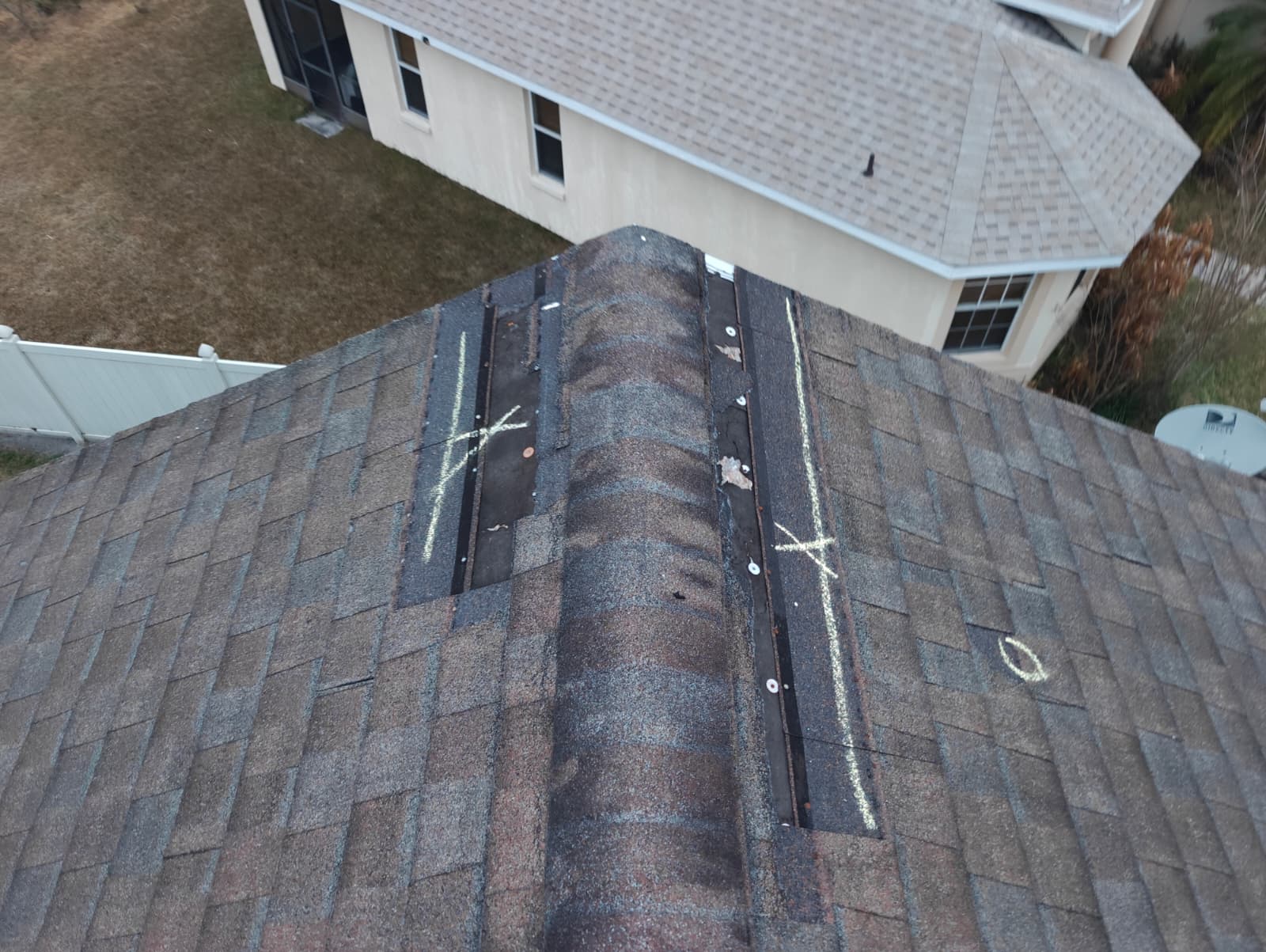 Storm-damaged Central Florida roof rebuilt with IKO Dynasty shingles before
